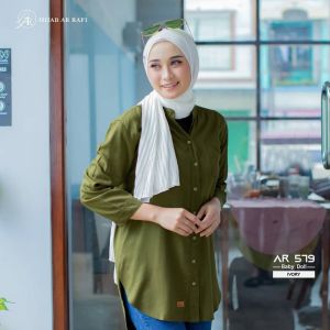 HIJAB ARRAFI AR 579 HIJAB PASHMINAP LISKIT PADI TERLARIS