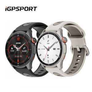 iGPSPORT LW10 Heart Rate Monitoring Bluetooth Call GPS Sports Fitness Blood Oxygen for Running Cycling 1.43in AMOLED Screen