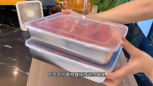 [COD] PkYeG กล่องเก็บอาหารสแตนเลสสตีล600มล. พร้อมฝาพลาสติกกล่องถนอมอาหารกล่องปิกนิก