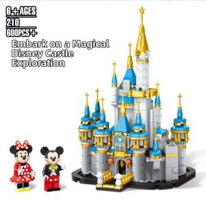 Mini Princess Castle Building Set Model