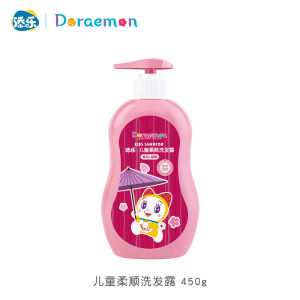 Doraemon Kids Shampoo 650g สำหรับเด็กชายและเด็กหญิง อายุ 3-12 ปี ให้ผมนุ่ม ไม่มีส่วนผสมที่เป็นพิษ ผลิตจากจีนแผ่นดินใหญ่