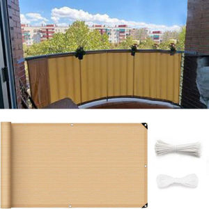 Beige UV Resistant Net: Thickened Durable Protects Garden & Patio Furniture from Sun