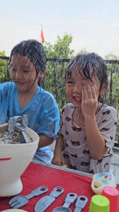 Đồ Chơi Thuyền Chở Hàng Tàu Chơi Nước Kết Hợp Câu Cá Có Vòi Bơm Nước Chạy Pin Dụng Cụ Bếp Cỡ Lớn Đồ Chơi Thuyền Đa Năng