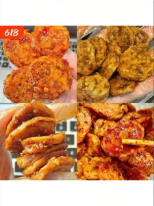 Bánh Snack Gạo Nếp Nướng Cay 5 Hương Vị