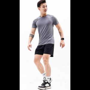 Quần short đùi thể thao ngắn Thái Khang loại quần đùi ngắn 2 túi chất liệu cao cấp thoải mái QUAN06