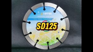 TOPPRO 5/125mm - SD125 Diamond Saw Blade - Wet & Dry