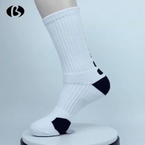 Hyper Elite Basketball Socks Iconic High Cut Sport Socks Cotton Socks Towel Bottom Basketball Socks