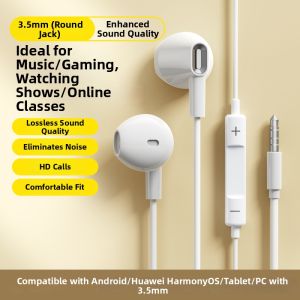 ERYE | Wired In-Ear Headphones High-Quality Noise Reduction