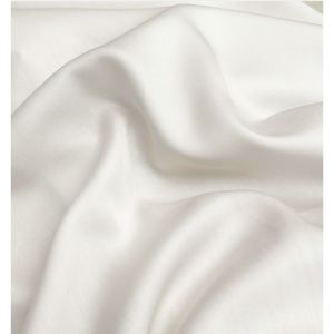 4pcs Solid White Sheet SetSilky Smooth Lyocell Fiber Flat/Top Sheet+Fitted Sheet +PillowcaseSilky Bed Linens For 1.5m Bed