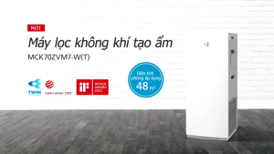 Máy lọc không khí tạo ẩm Daikin MCK70ZVM7 -  Phin lọc sử dụng 10 năm - Bảo Hành 12 Tháng