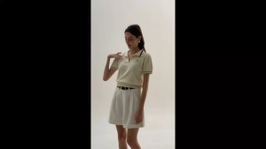 HON - Classic Knit Polo - เสื้อโปโลผ้ายืด