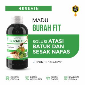 Madu Gurah Fit Obat Batuk Berlendir Dan Berdahak Asli Paling Ampuh