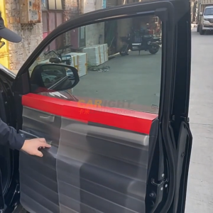 Car Door Panel Cover for Window Tint – 2 Pack Waterproof Guard Protection Sheet Reusable PET Film Shield for Auto Glass Tinting Prevents Water Damage to Door Panels & Electronics Essential Tool for Tint Shops and DIY Installers Easy to Store TM-398