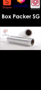 Clear Shrink wrap carton deal 6 rolls Puncture Resistant for Moving Industrial Strength Storing Pallets Packing