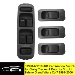 3799065D10T01 Power Window Switch Left Front for Suzuki Grand Vitara XL-7 BALENO Casement 1999-2002 AM-33968442 37990-65D10-T01