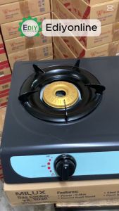 MILUX YS-3030B YS3030 Double Burner Gas Stove Cook Cooking Dapur Gas Masak Memasak 2 Tungku 煤气炉 Ediyonline Ediy
