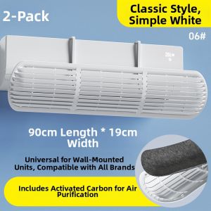 MEISHIMEIJIA | Airflow Blocking Panel Air Conditioner