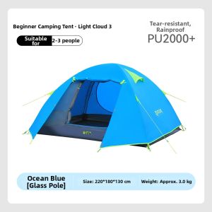 CNHIMALAYA | All-season Lightweight Waterproof Portable Camping Tent
