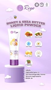 Rigo Honey & Shea Butter Liquid Powder 100ml