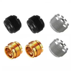 4pcs Microphone Stand Conversion Screws Microphone Stand Microphone Clip Adapter 1/4 to 3/8 and 5/8 Screw Accessories