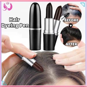 Hair Color Dyeing Stick Lipstick Shape White Hair Fast Covering Artifact Temporary Hair Dye Pen