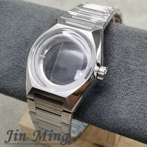 41mm High Quality Stainless Steel Watch Case Arched Glass Replacement Suitable for NH35 NH36 NH38 Movements 33mm Dial Fit