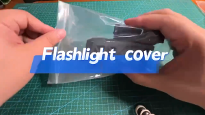 Shop Flashlight Holster with Lever Side Lock System set Universal torch set rotating torch set set quick unplug