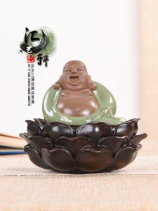 Hand-carved Wooden Buddha Statues Lotus Crafts