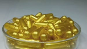 1000pcs Size 0 Pearl Gold OSPA High Quality Empty Gelatin Capsule