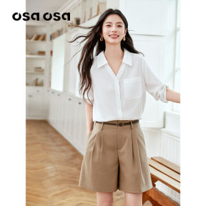 OSA | Natural Fibers Simple Style Summer Shirt