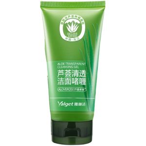 Kem Rửa Mặt Gel Aloe Vera Yalget Deep Cleansing Oil Control Hydrating Gel Dành Cho Nam Và Nữ Phù Hợp Với Mọi Loại Da