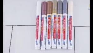 ZEO Waterproof Tile Gap Repair Pen Tile Grout Pen Mouldproof Filling Agents Tile Caulking White khaki Marker