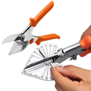 Multifunctional Miter Shear Cutter 45-135 Degree Adjustable Hand Tools for Cutting Soft Wood Plastic Projects
