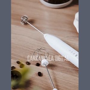 PROMO One Two Cups Mixer Mini Elektrik 2in1 Pengocok Telur Minuman Elektrik Otomatis Stainless