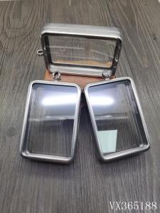 461 Brand Titanium Steel Shell Agate Vermilion No Incident Pendant Box Zhao Gongming Talisman Ivory Shell Box Fashion Jewelry