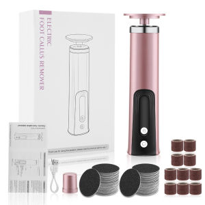 Wireless Electric Foot File Callus Remover Rechargeable Feet Callus Remover Foot Sander Pedicure Tools Hard Skin Remover 2in1 Powerful Hard Skin Remover Foot Care Tools for Heels Calluses & Dead Skin Polish Nails