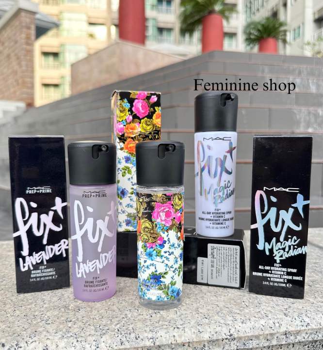 MAC fix plus setting spray ขนาด 100ml. Lazada.co.th
