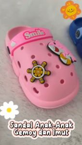 New Arrival!!! Sandal Baim Import Anak Lucu dan Gemoy EVA Import W6001 Sandal Karet Anak Imut dan Lucu EVA Kekinian Import