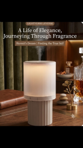 Aroma Diffuser Air Humidifier 3-Level LED Touch Control Mist Maker Smart Rechargeable Scent Machine