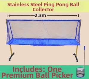 ASENVER | Mobile Table Tennis Ball Recovery Net