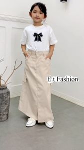 Rok Anak 7-15 Tahun Model Cargo Twill Kombet