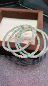 Montagne Jewelry Natural 4mm Grade A Burma Jade Bracelet Jadeite Fine Jewellery