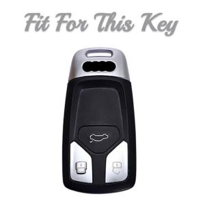 TPU Auto Protector Fob for Audi A4 B9 A5 A6 8S 8W Q5 Q7 4M S4 S5 S7 TT TTS TFSI RS Car Remote Key Case Cover Shell Keyless
