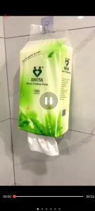 Soft Cotton Tissue Pull-Down 180 sheets Shuta < S-5180 > Large Serve ( SPNX 123 )