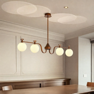 FANCY LAMP CLUB | Elegant French Style Restaurant Pendant Light with Eye Protection