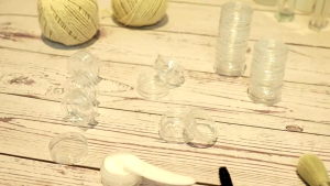10PCS Clear Sample Container Small Round Jar for Cream Gel Glitter Powder Jewelry Beads Organizer