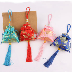 Dragon Boat Festival Sachet Perfume Bag Pouch Embroidery Bag Chinese Ancient Style Portable Spice Sachet Argy Wormwood Chinese Medicine Mosquito Repellent Bag Car