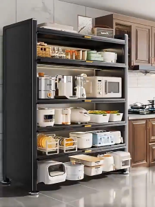 YOYO Modern Storage Cabinet with PC Door Multi Layer Bookshelf Display Rack Organizer Shelf Dustproof Cabinet for Living Room Bedroom Home Furniture