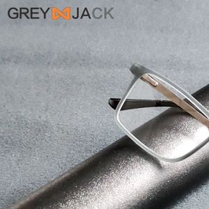 Grey Jack Frame Kacamata Model Kotak TR+Metal Ringan Pria dan Wanita Bisa Minus Antiradiasi Blueray Photocromic Bluecromic 822022 Frame Full Rim Tr90 Ringan Lensa Photokromik Anti Radiasi - Lazada