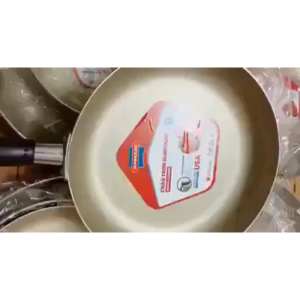 Cặp 2 chảo SUNHOUSE lòng vàng chống dính 5 lớp size 18cm 24cm